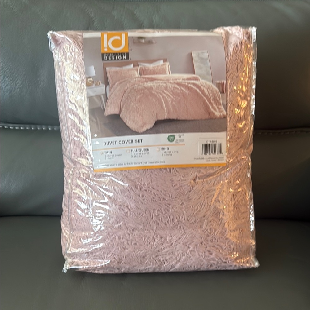 !d Pink Duvet Cover Set